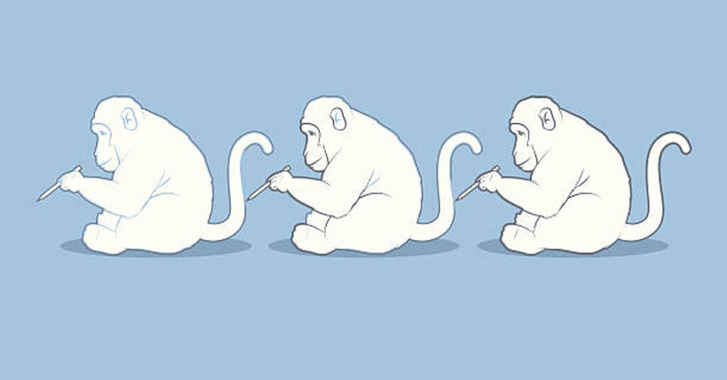 Monkey Drawing