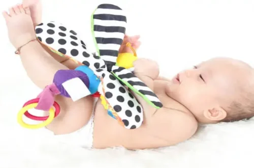 Lamaze Gardenbug Foot Finder & Wrist Rattle Set